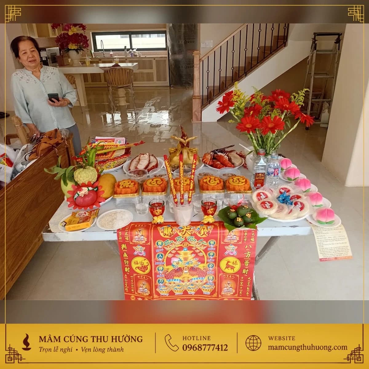 Mâm Cúng Nhập Trạch Nâng Cao