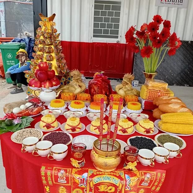 Mâm Cúng Khai Trương Cao Cấp
