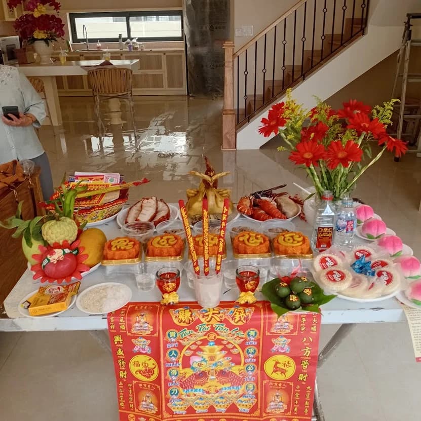 Mâm Cúng Nhập Trạch Về Nhà Mới